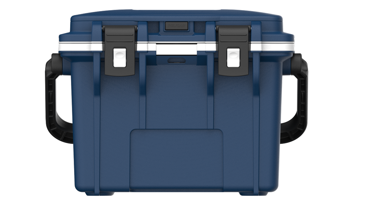 Midnight Blue / White, Empty