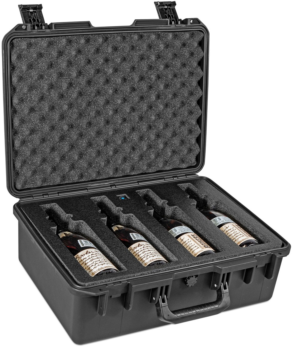 Pelican CasePro Quad Whiskey Carrier Case - 4 Bottle
