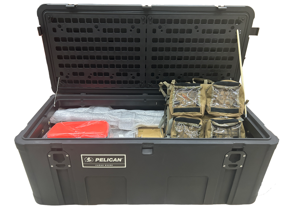 4 INCH EMERGENCY BANDAGE-BLACK - Case of 100