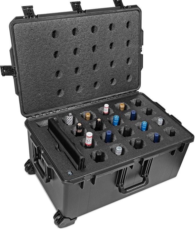 Pelican CasePro 20-Bottle Wine Carrier With Wheels
